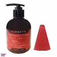 شامپو رنگ مو دوماسی مدل 7.66 حجم 300 میلی لیتر&nbsp; رنگ قرمز توت فرنگی