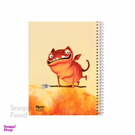 دفتر 100 برگ سیمی الیپون (Elipon) طرح فانتزی کد 2413270