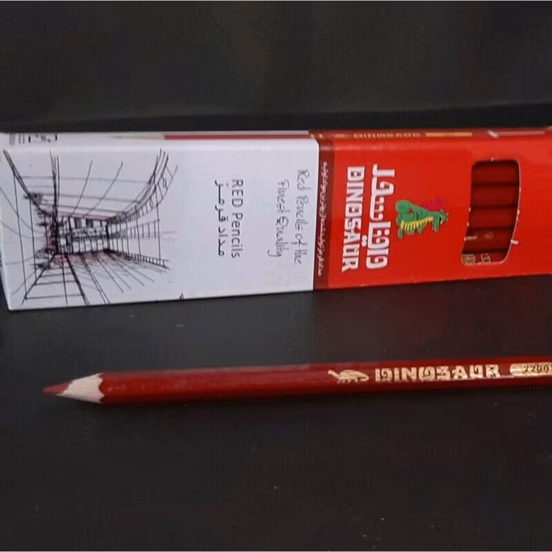 مداد قرمز دایناسور 