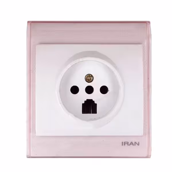 پریز تلفن ایران الکتریک مدل 2008S