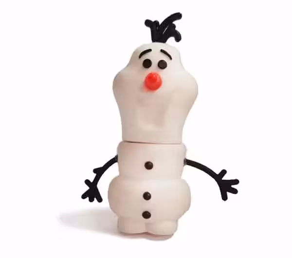 فلش مموری عروسکی آدم برفی ظرفیت 32 گیگابایت