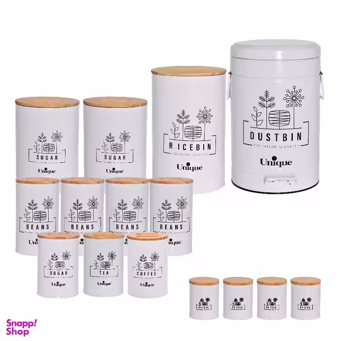 سرویس آشپزخانه 15 پارچه یونیک کد 8013