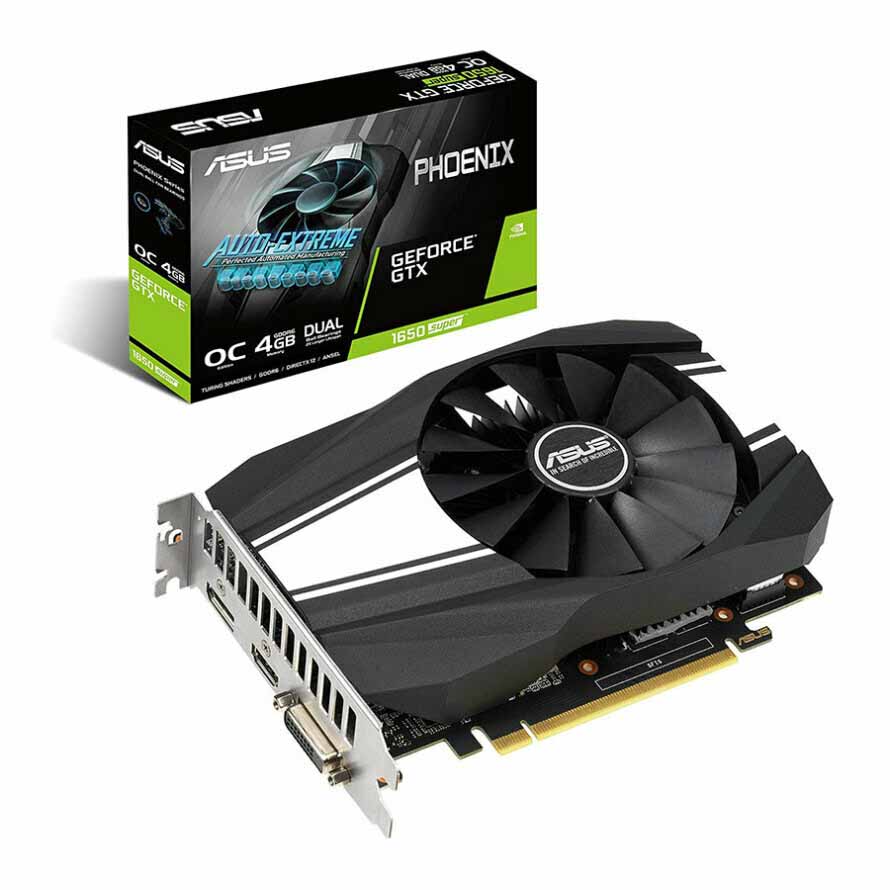 خرید کارت گرافیک ایسوس Graphics ASUS PH GTX 1650S O4G با بهترین قیمت