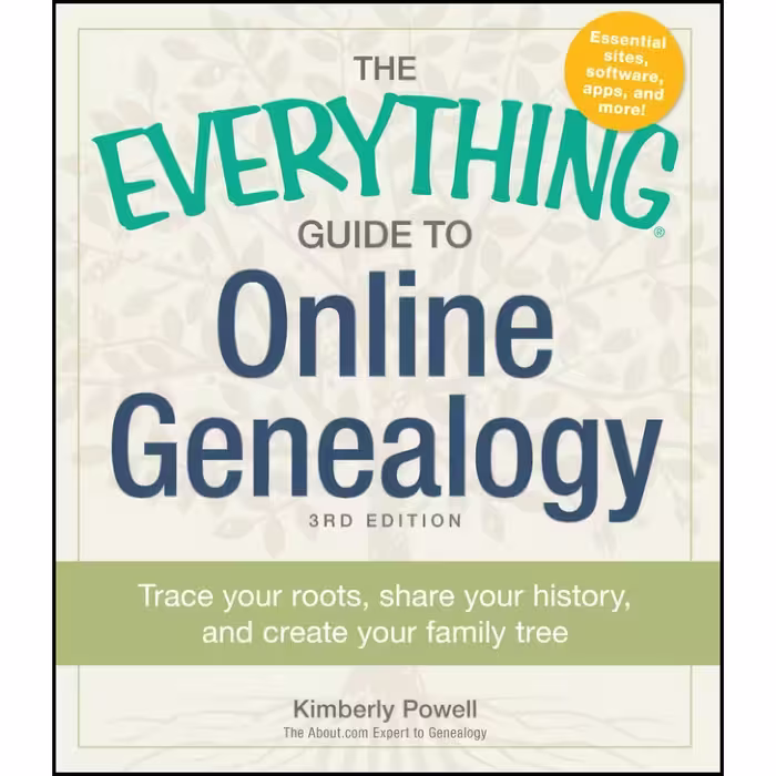 کتاب زبان اصلی The Everything Guide to Online Genealogy اثر Kimberly Powell