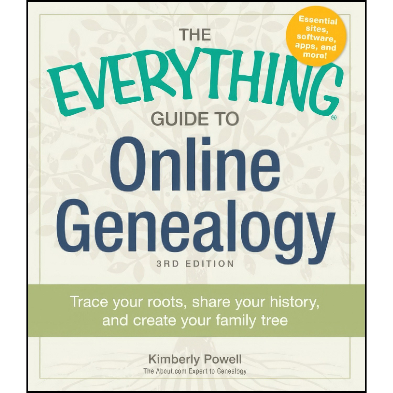 کتاب زبان اصلی The Everything Guide to Online Genealogy اثر Kimberly Powell