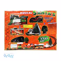 قطار ریلی موزیکال SANTA TRAIN SET