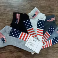 جوراب طرح پرچم-ضدآمریکایی