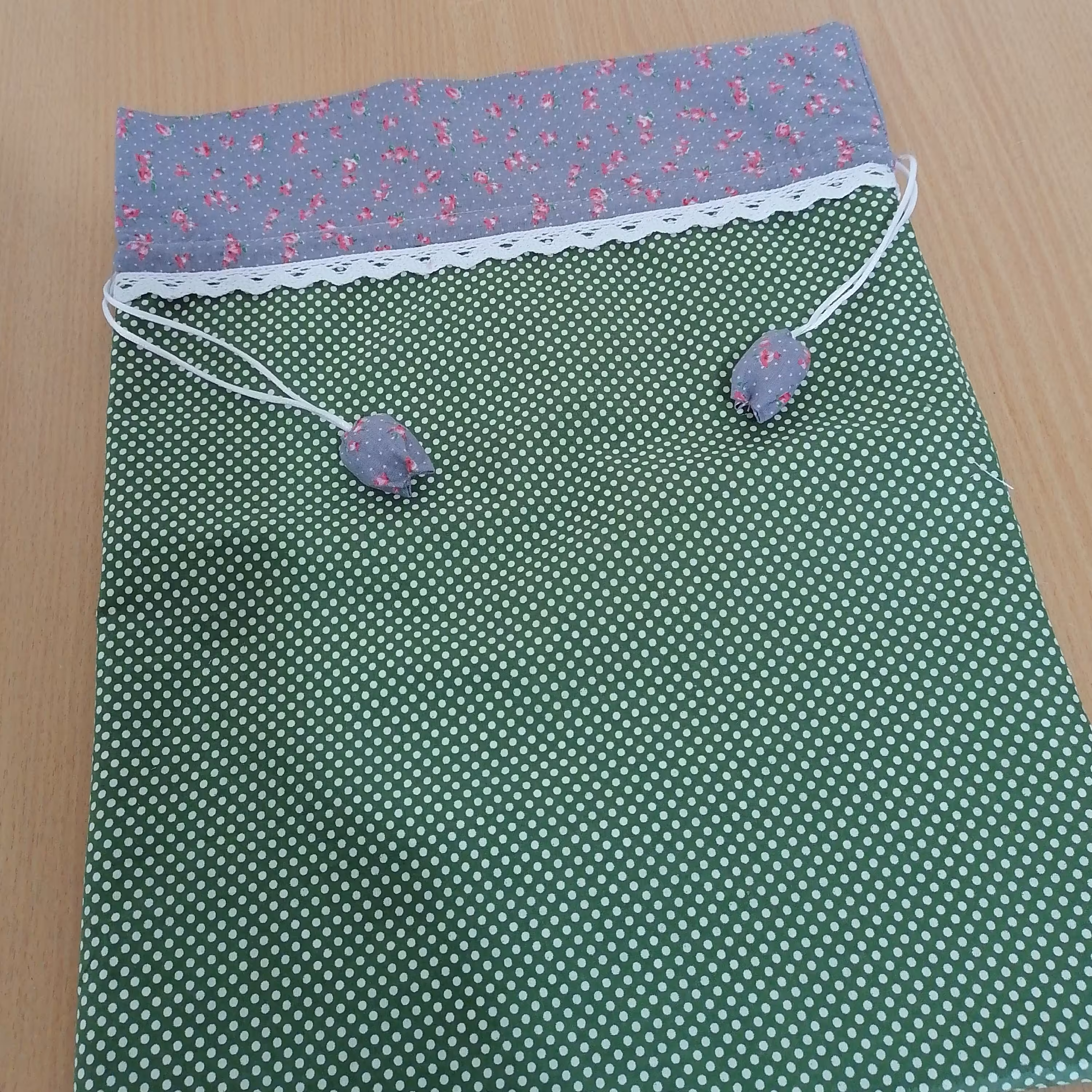 کیسه سبزی کتان نخ سه لایه با لایه ضد آب قابل سفارش در طرح و رنگ دلخواه