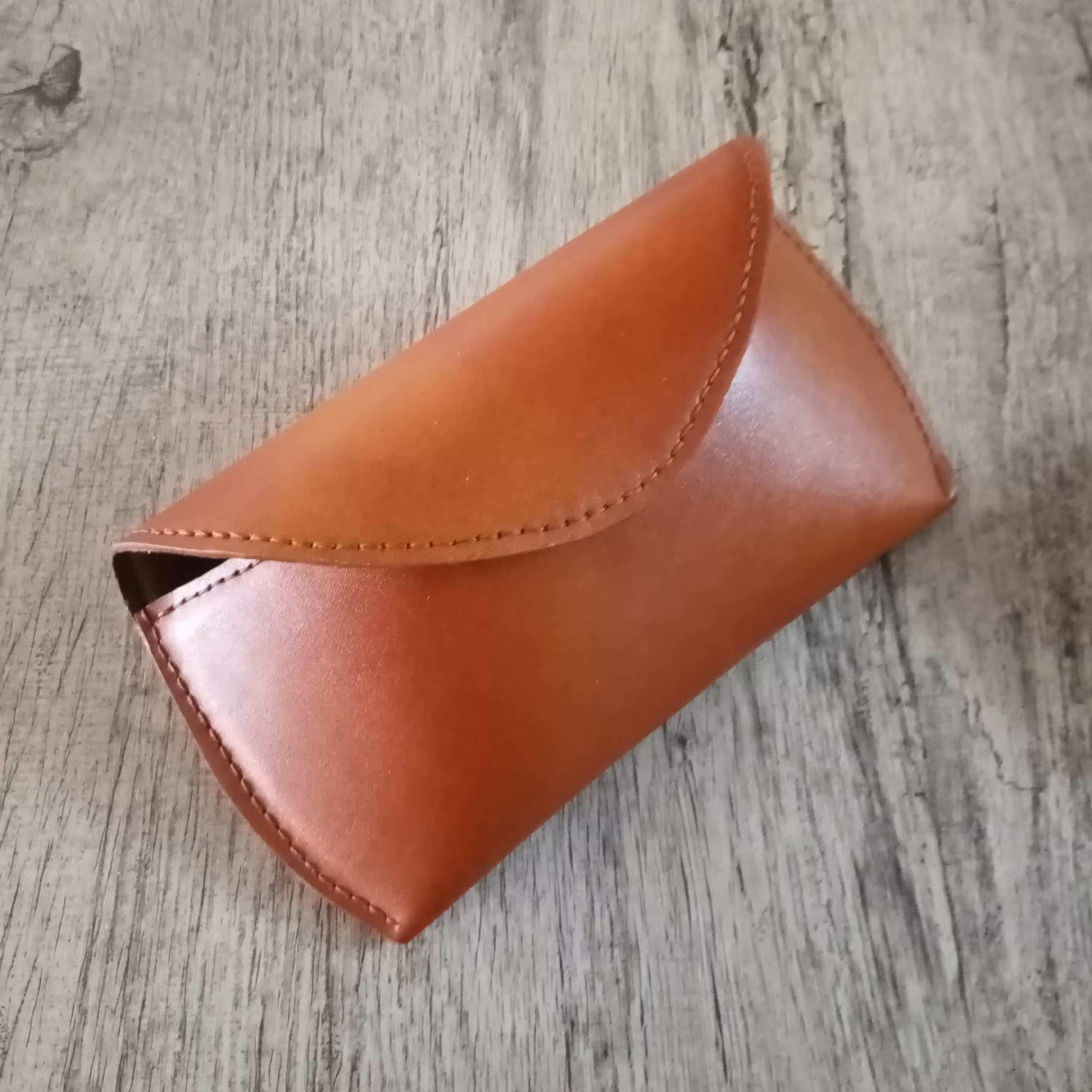 کیف عینک چرمی دستدوز