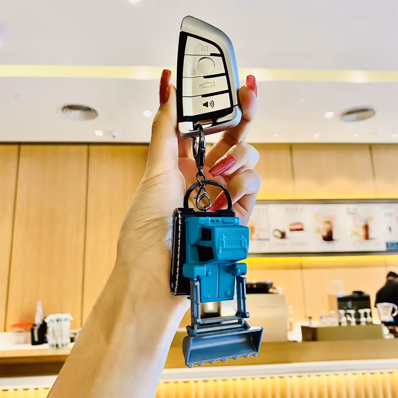 جا کلیدی و جا سوئیچی فانتزی و آویز کیف طرح ماشین