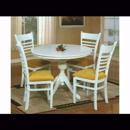 میز ناهار خوری پایه گلدونی