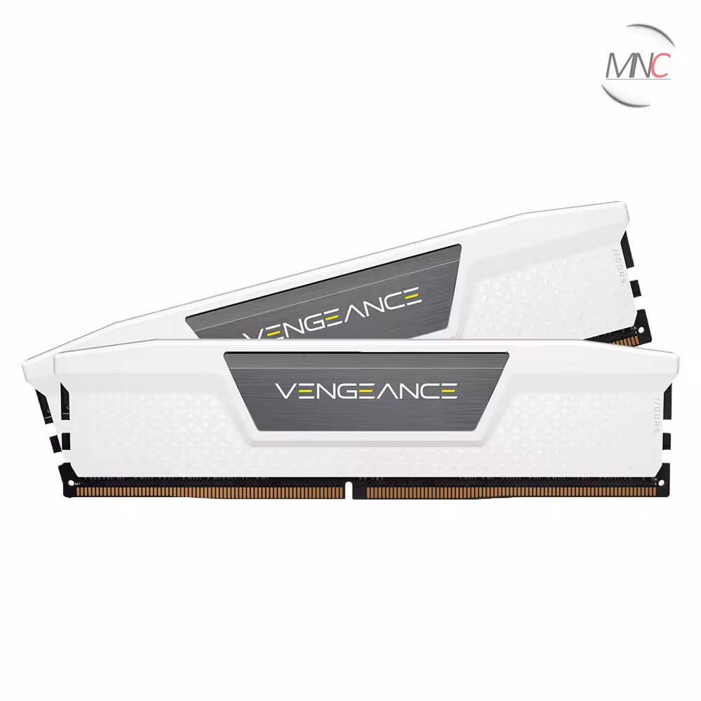 رم CL40 DDR5 کورسیر 64 گیگابایت 5200MHz مدل Vengeance White