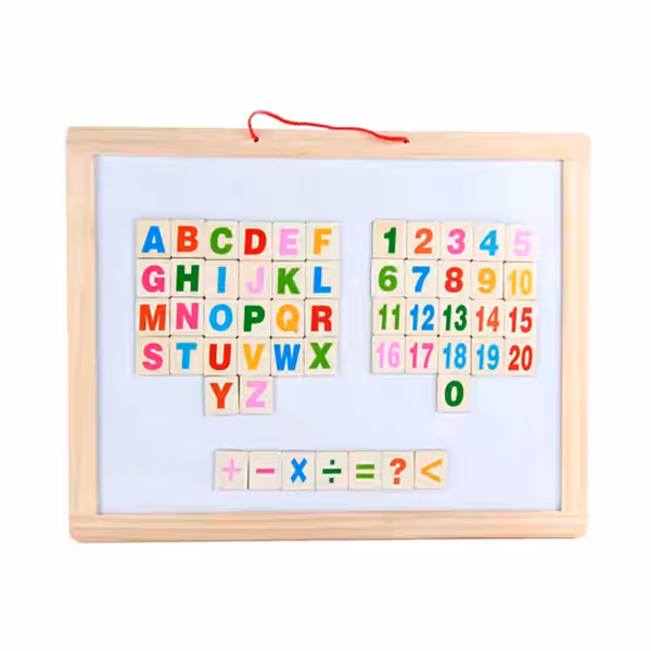 ست تخته سياه و وايت برد مغناطیسی دوطرفه سايز 30*20