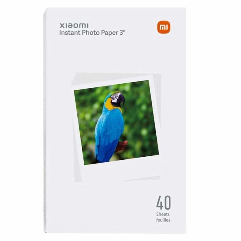 کاغذ عکس فوری پرینتر شیائومی 3 اینچی (40 عددی) Mi Instant Photo Paper 3inch SD30 خرید محصولات شیائومی