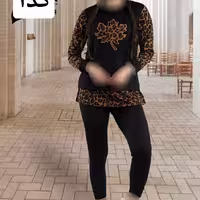 ست نیکا جنس کرپ اسکاچی