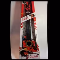 گیتار جعبه دار طرح های فانتزی دخترانه و پسرانه 6 سیم سایز متوسط