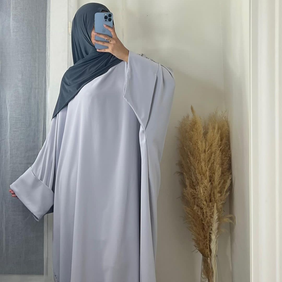 مانتوعبایی مدل پرنسا جنس کرپ الیزه
