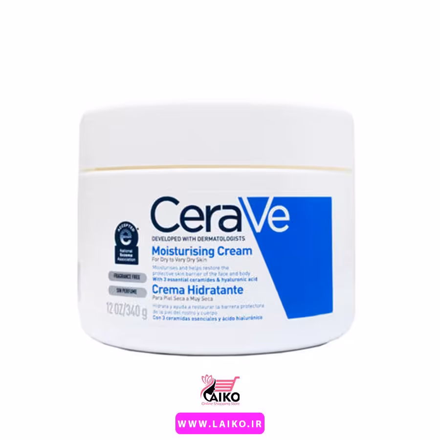 کرم مرطوب کننده و آبرسان سراوی پوست خشک 340 گرم CeraVe