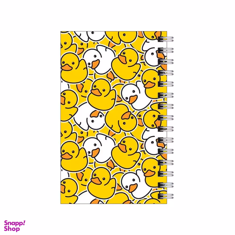 دفترچه یادداشت 60 برگ مدل to do list طرح پترن جوجه اردک کد 4808674