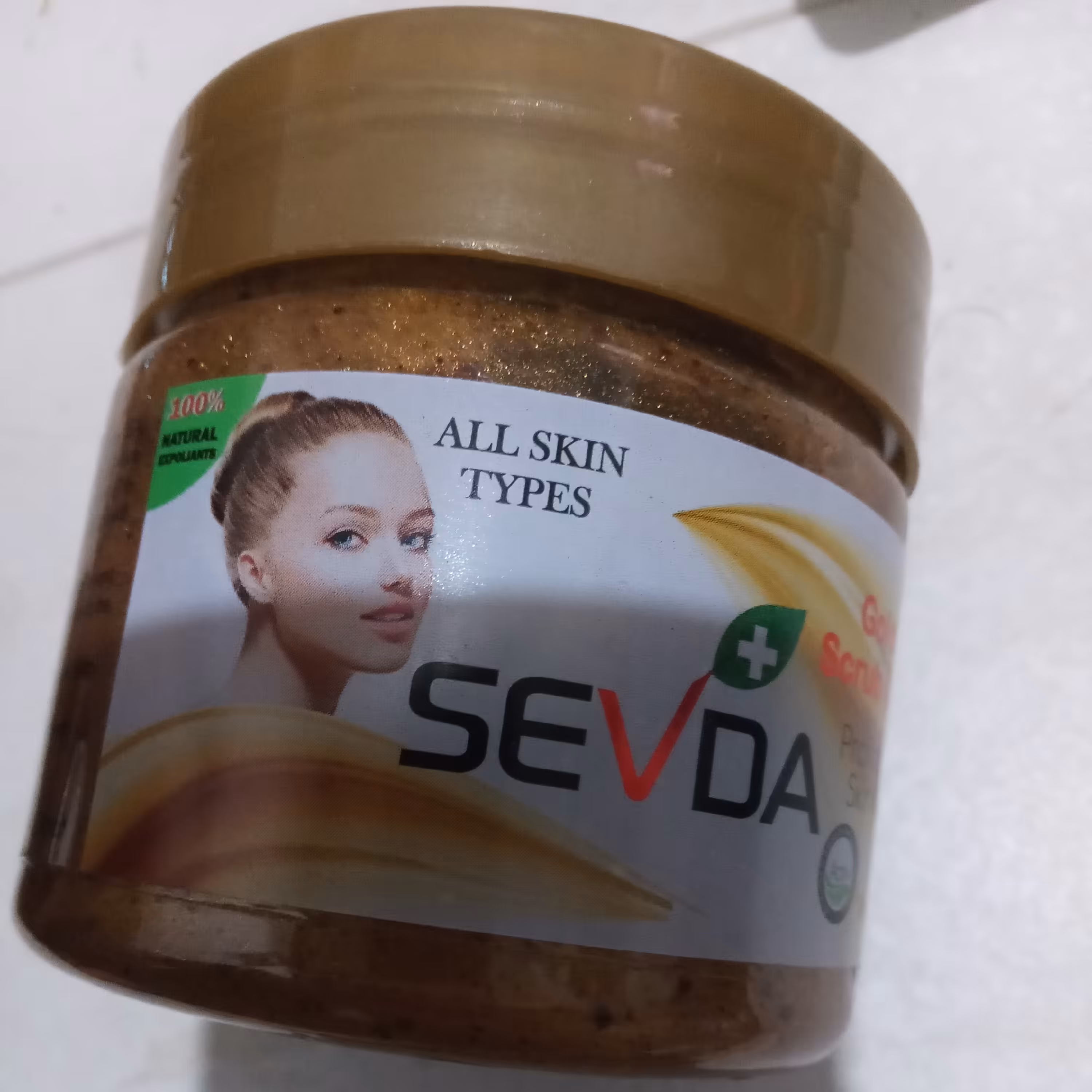 ماسک اسکراپ طلای سودا  اورجینال