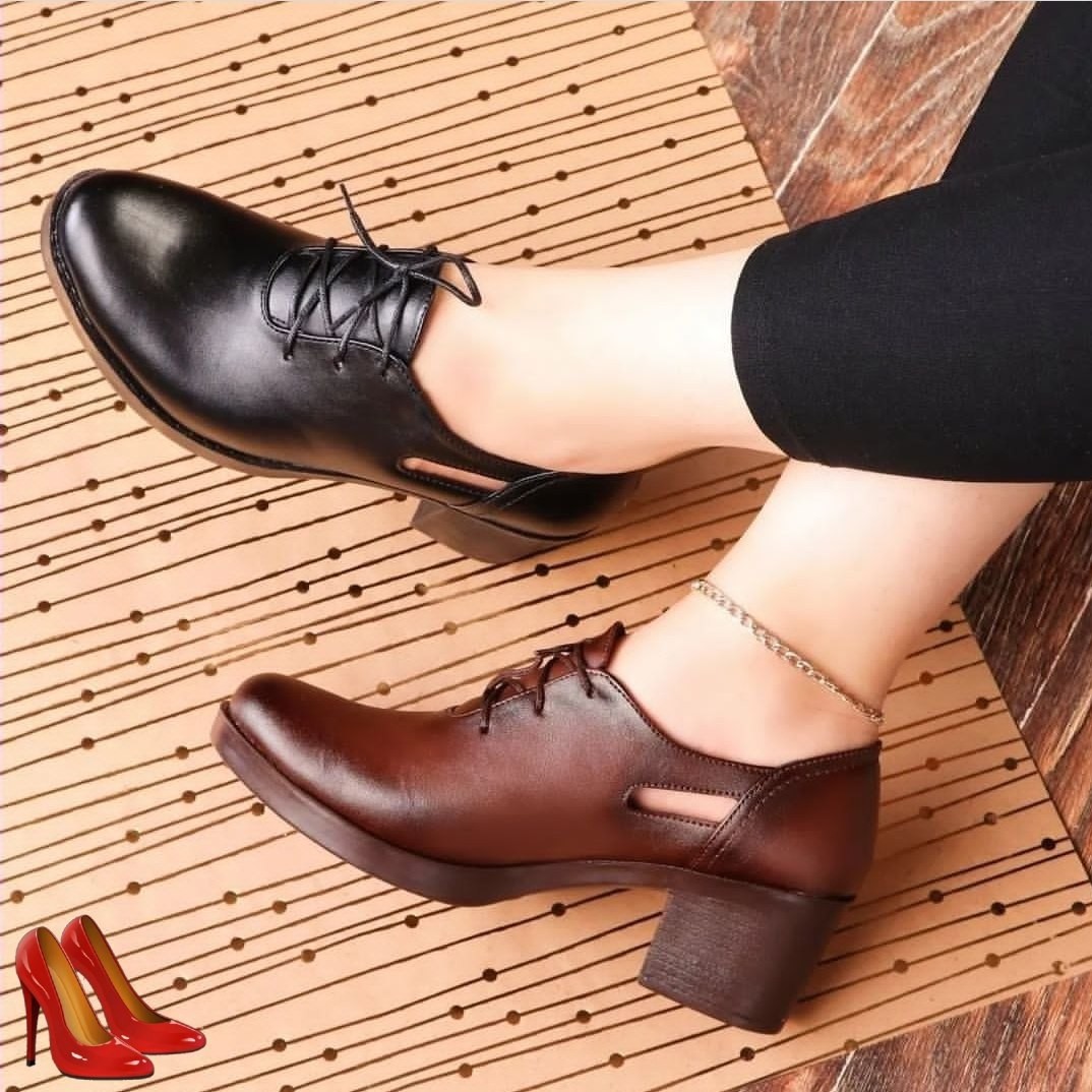 کفش زنانه پاشنه 5 سانت استایل رسمی شیک
