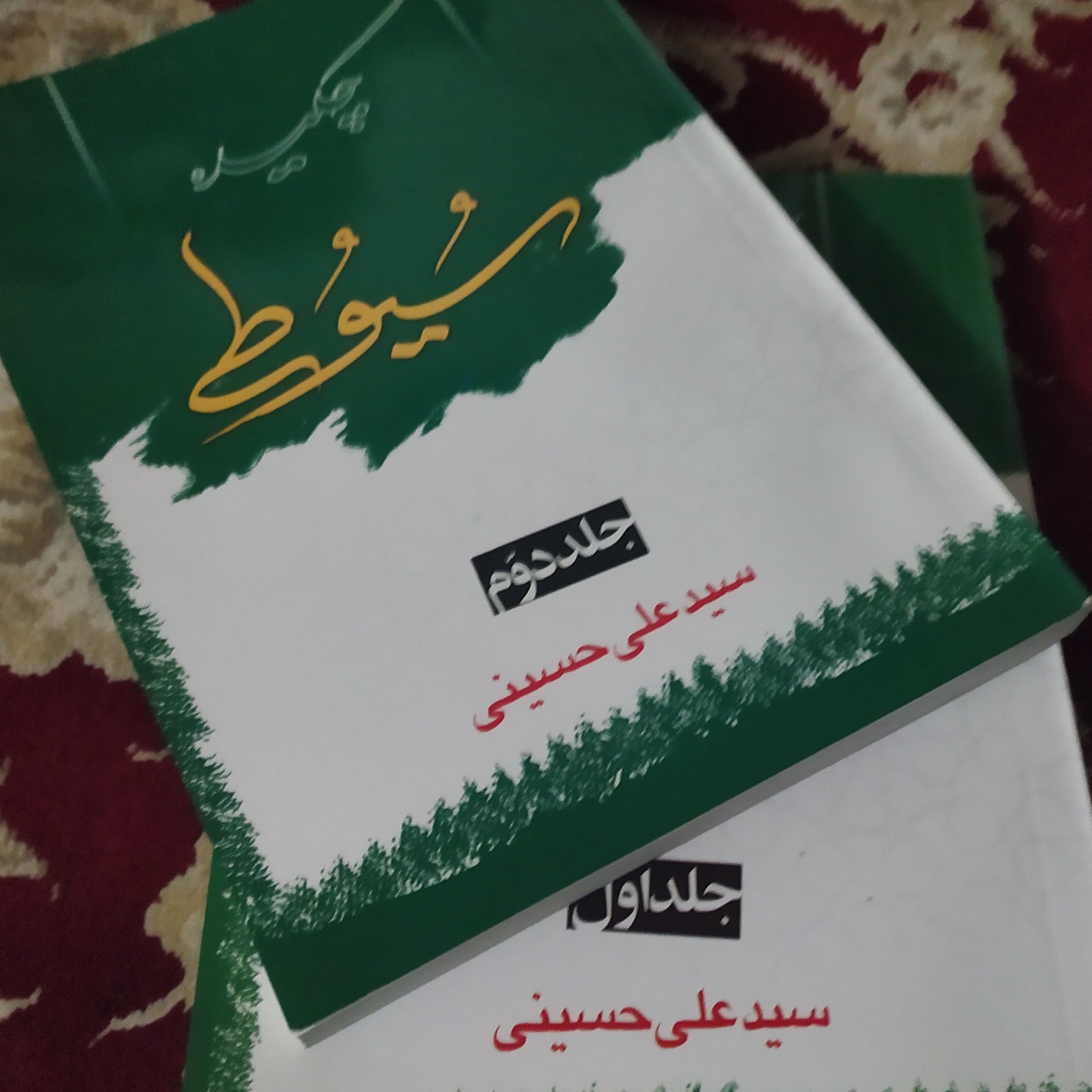 کتاب چکیده سیوطی  سید علی حسینی دوره کامل دو جلدی 