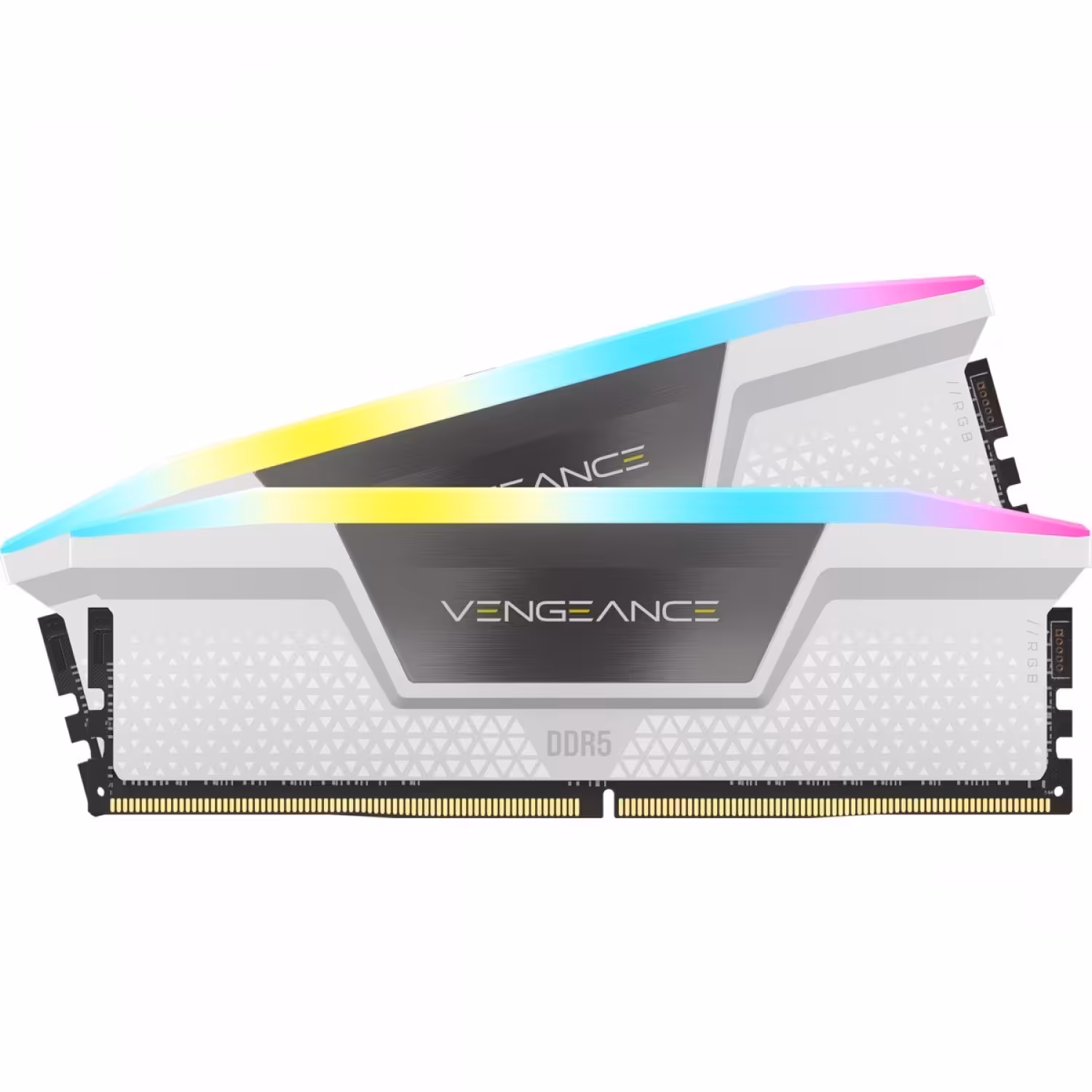 مشخصات و قیمت 64GB(32GBx2) 6000 Vengeance RGB white CL40
