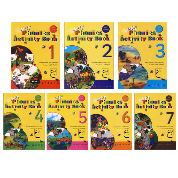کتاب Jolly Phonics Activity Book اثر جمعی از نویسندگان انتشارات ابداع 7 جلدی