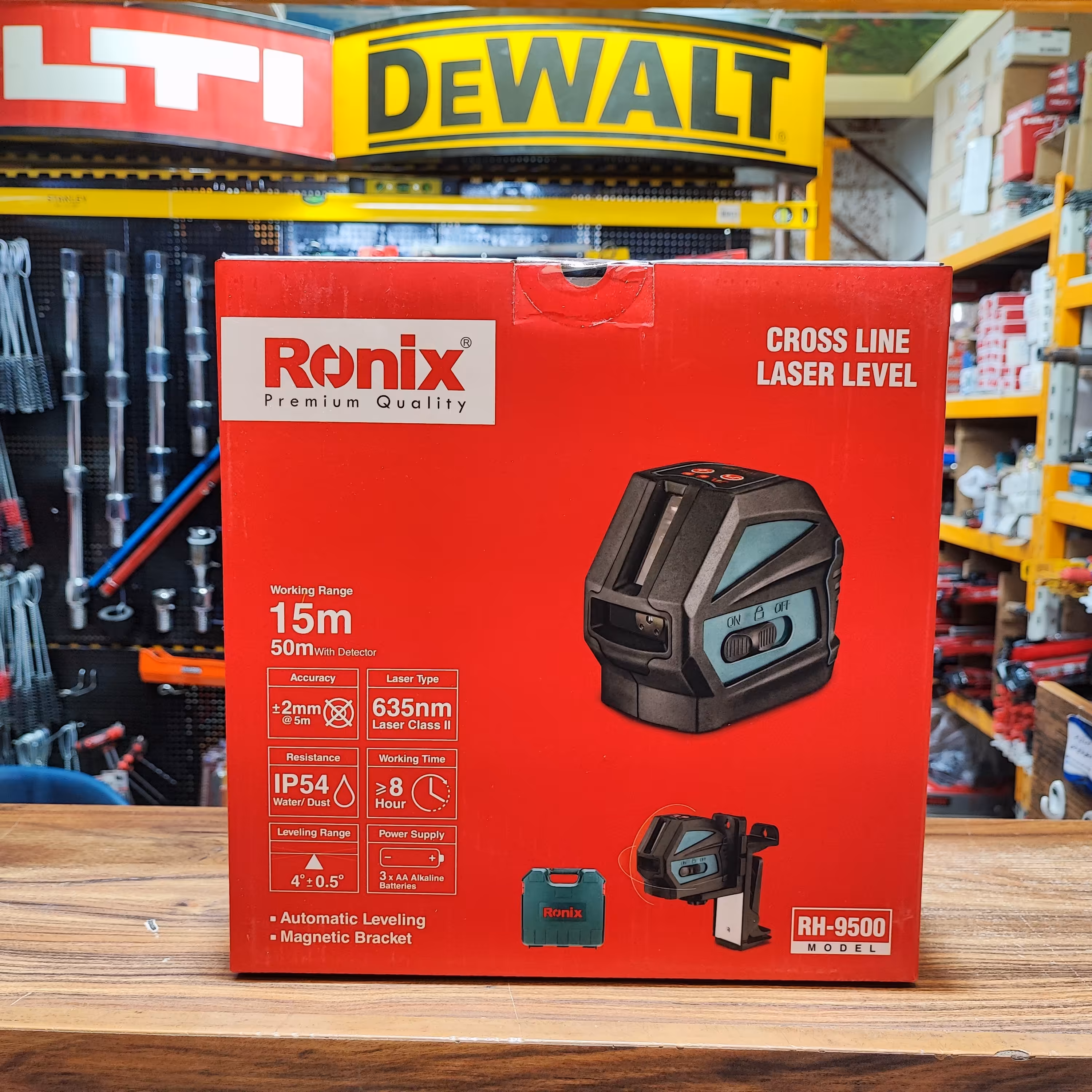 تراز لیزری دو خط RH-9500 رونیکس Ronix