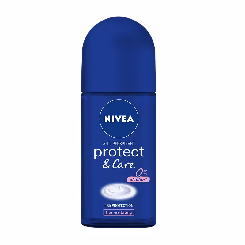 مام رول ضد تعریق زنانه مدل Protect & Care نیوا 50 میل