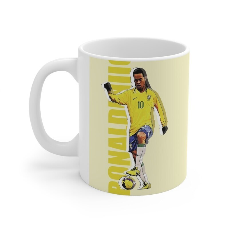 ماگ طرح رونالدینیو گائوچو Ronaldinho Gaucho مدل NM1648