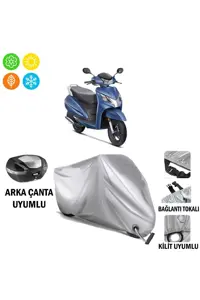 چادر موتورسیکلت HONDA ACTA 125 BRANDA MOTORCYCLE TARKET CONNECTION و قفل سازگار autoEs