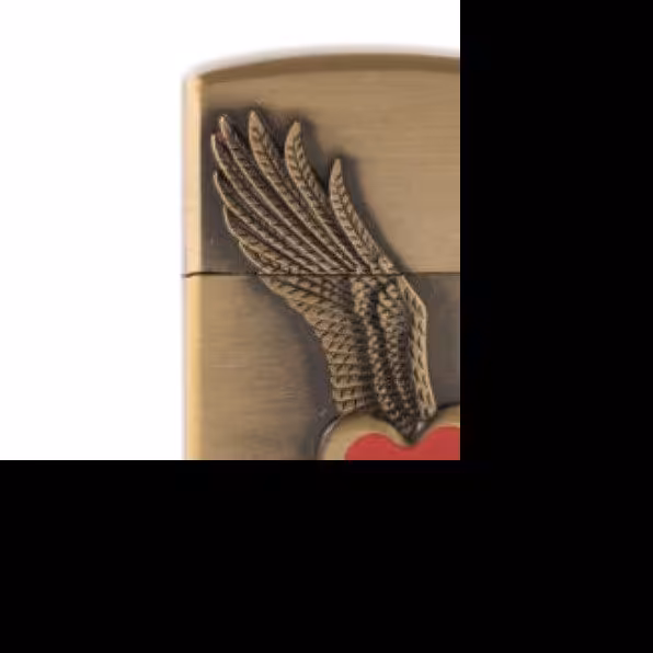 فندک مدل طرح قلب بالدار کد 607