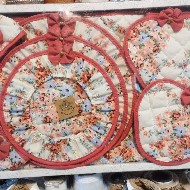 دمکنی13پارچه پارچه ای اشپزخانه   در رنگ های مختلف