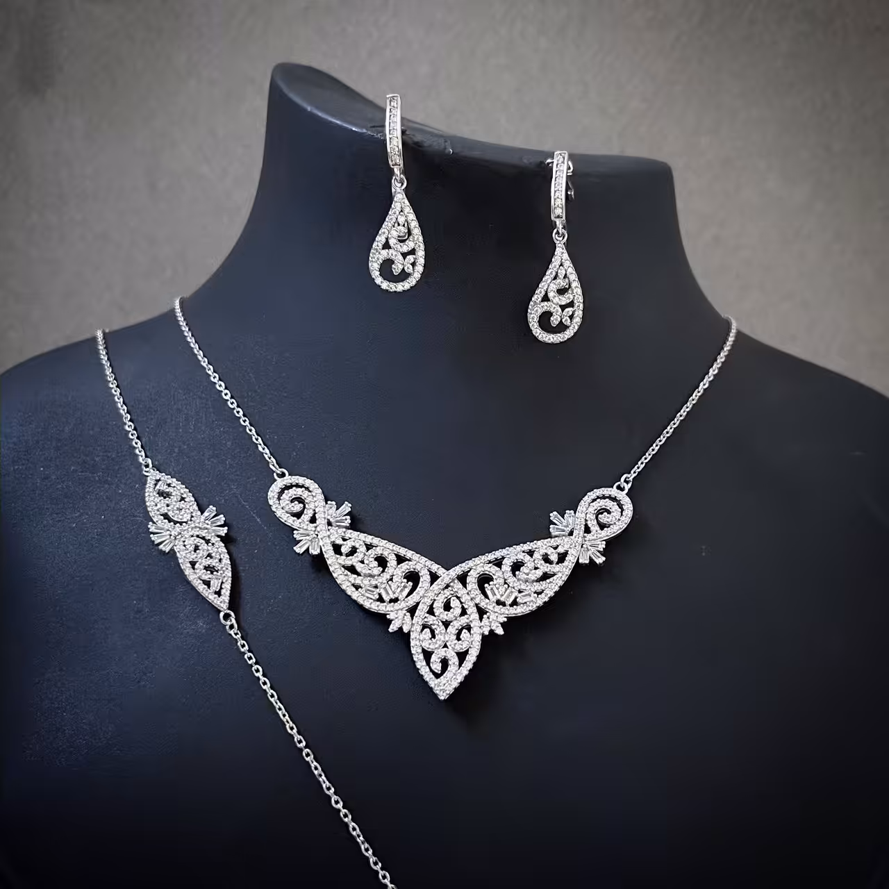 سرویس زنجیری نقره سوپر میکرو کد 2002(با عیار استاندارد نقره 925)