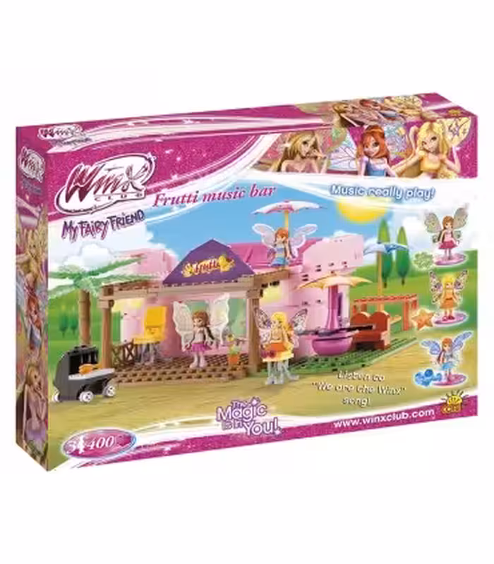 اسباب بازی ساختنی بار موسیقی Cobi Winx Frutti Music Bar