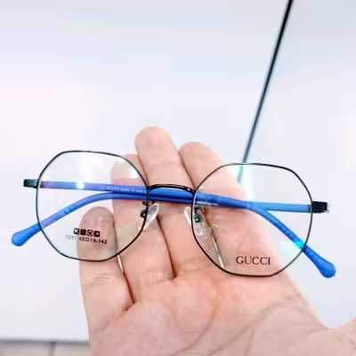 عینک طبی چند ضلعی مردانه