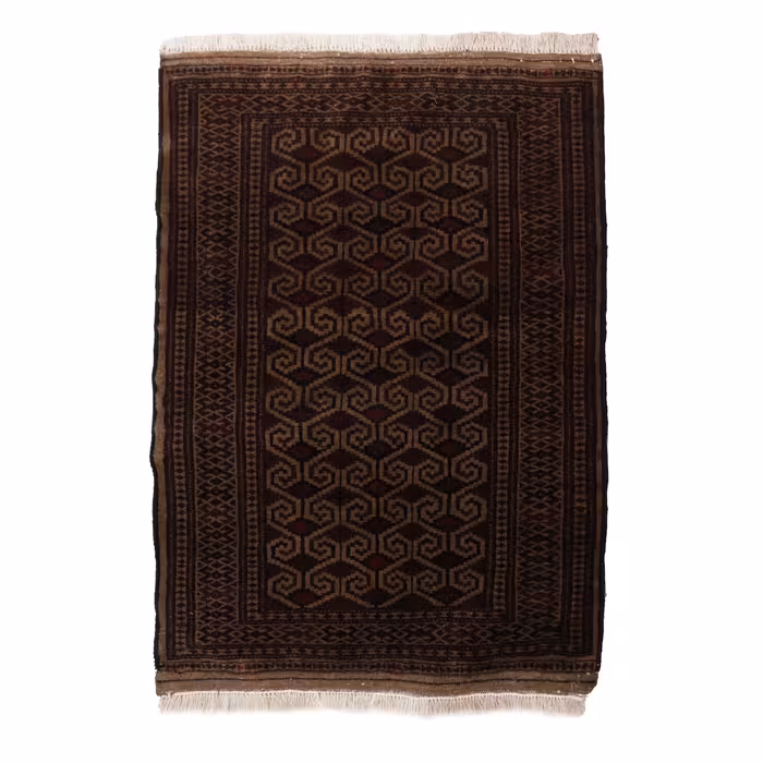 فرش دستباف یک متری مدل وینتیج کد 40108433
