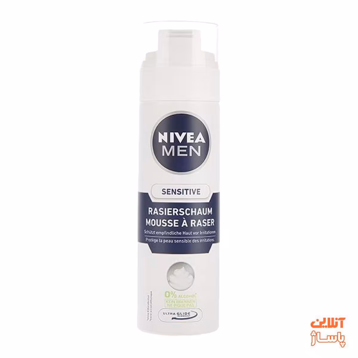 فوم اصلاح نیوآ مدل Sensitive حجم 200 میلی لیتر