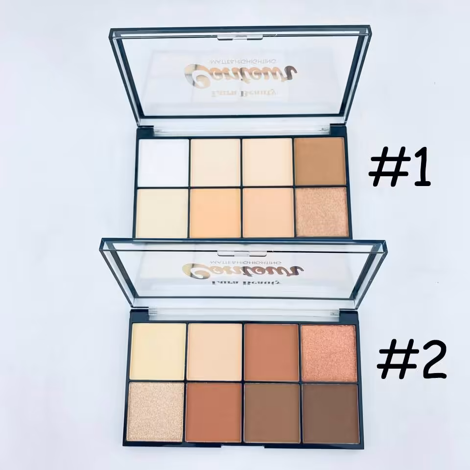 پالت کانتور و هایلایتر 8 رنگ لورا بیوتی جذاب و پرطرفدار