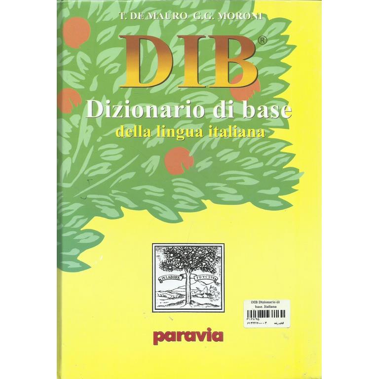 DIB Dizionario di base Italiana