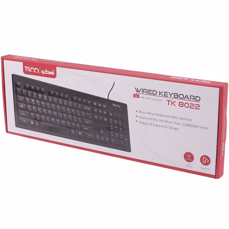 کیبورد  تسکو مدل TSCO TK-8022