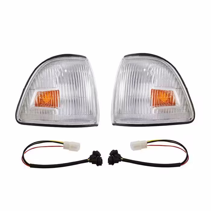 راهنما بغل پراید طرح کره ای  مجموعه 2 عددی
