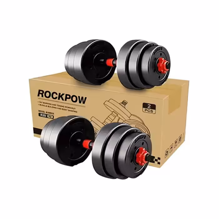 دمبل متغیر 10 کیلوگرمی راکپو بسته دو عددی