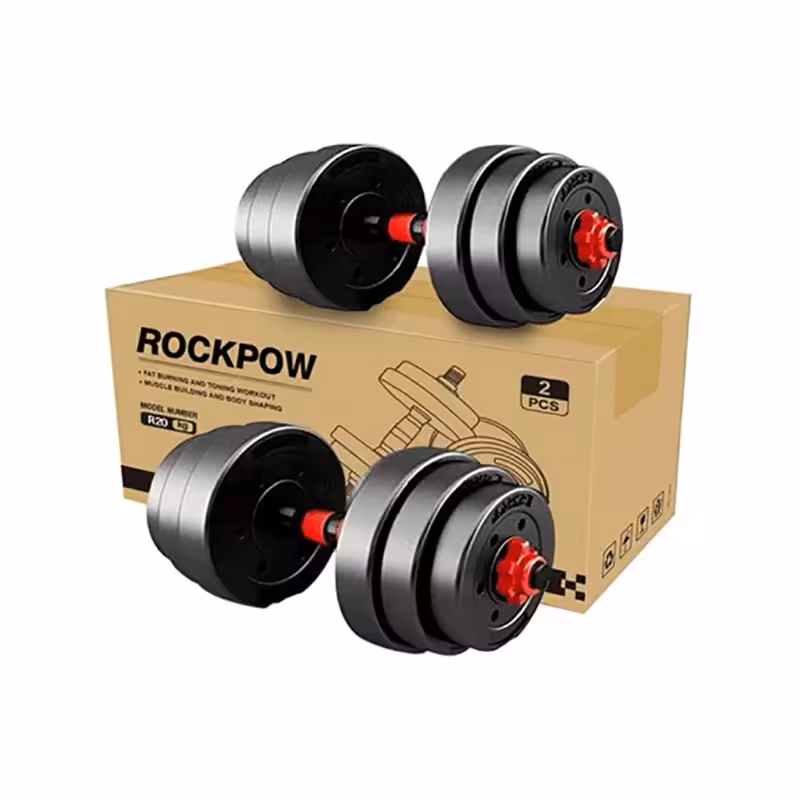 دمبل متغیر 10 کیلوگرمی راکپو بسته دو عددی