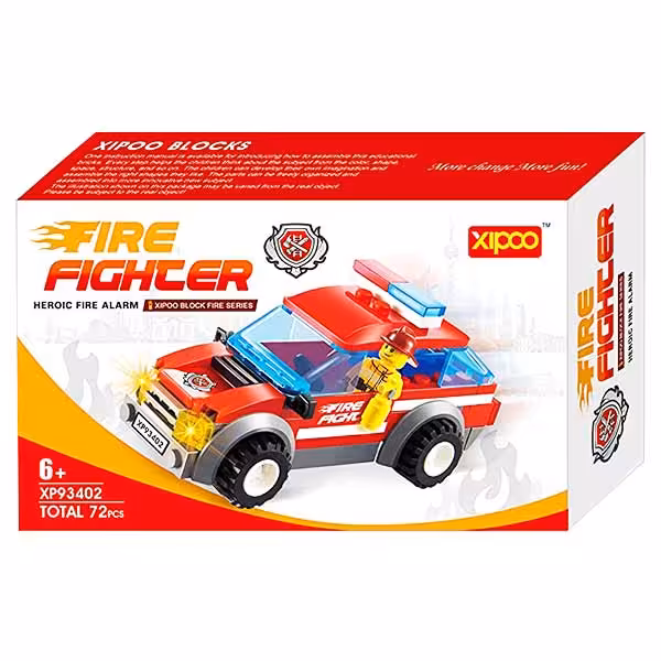 لگو آتش نشانی 72 تکه کد 93402