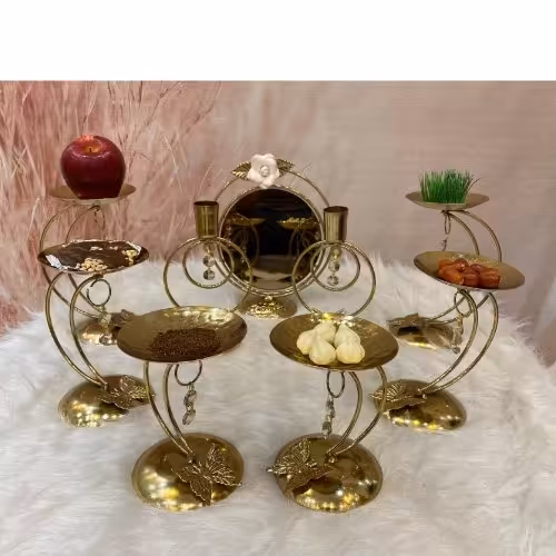 هفت سین طرح ماه
پروانه دار 
🔱جنس کالا : فلز آبکاری پرداخت شده🔱 قیمت :598000 تومان هزینه ارسال به عهده مشتری وپسکرایه 