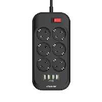 چند راهی برق کینگ استار مدل KPS5105