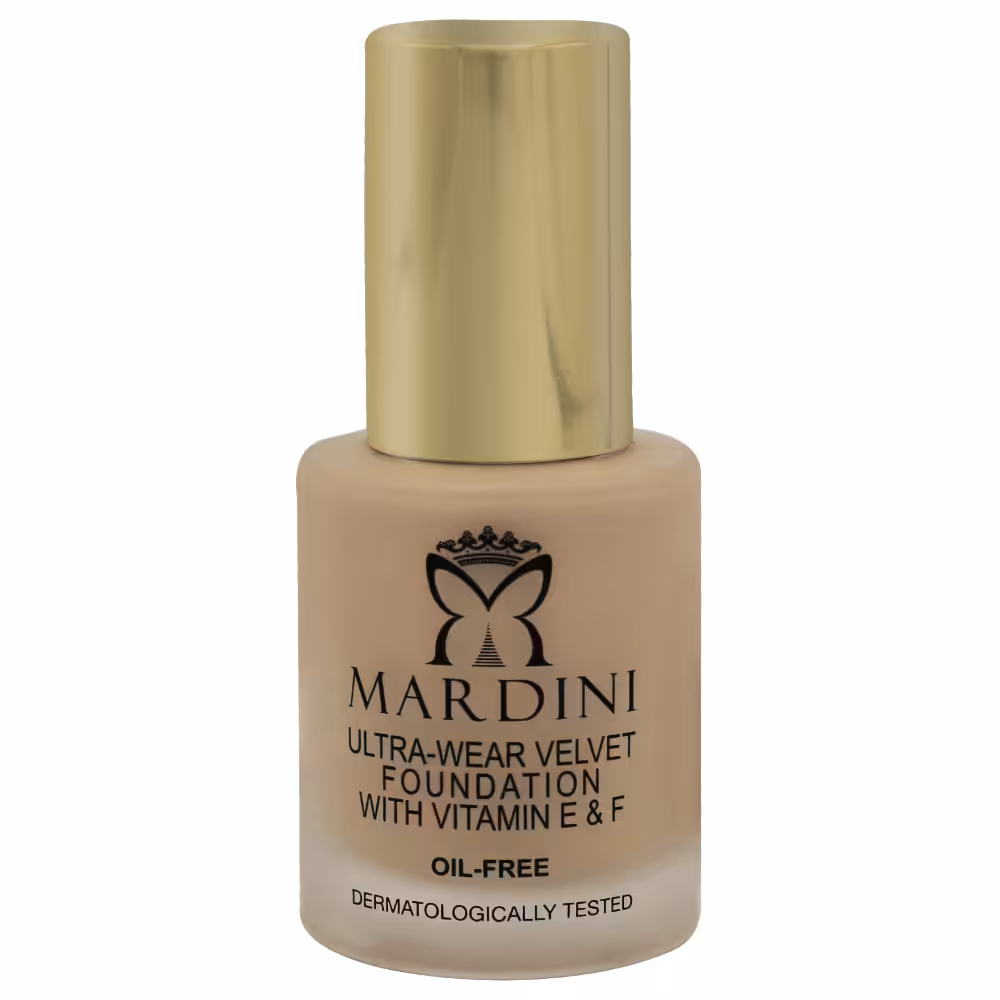 کرم پودر ماردینی مدل Velvet مناسب پوست چرب حجم 30 میل (شماره 52 ( Cream ))(104473)