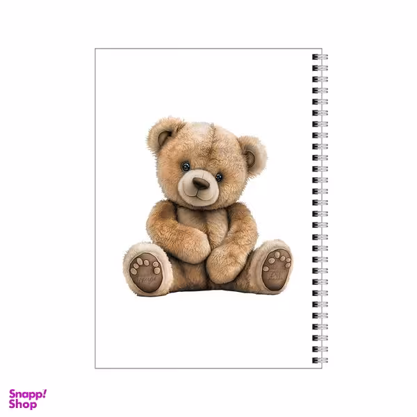 دفتر مشق 50 برگ بامبیلیپ طرح خرس مودب تدی کد 8813547